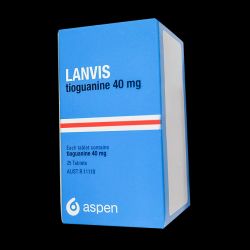 Ланвис (Тиогуанин) таблетки 40мг 25шт в Тамбове и области фото