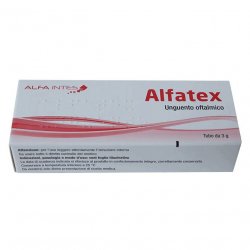 Альфатекс (Эубетал Антибиотико) глазная мазь 3г в Тамбове и области фото