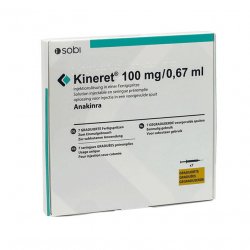 Кинерет (Анакинра) раствор для ин. 100 мг №7 в Тамбове и области фото