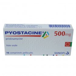 Пиостацин (Пристинамицин) таблетки 500мг №16 в Тамбове и области фото
